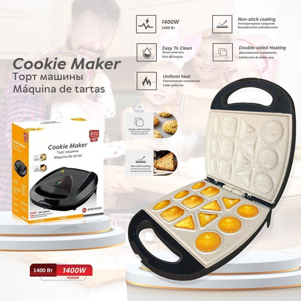 Donut Maker Mini - Cookie Maker Mold, Mini Donut &