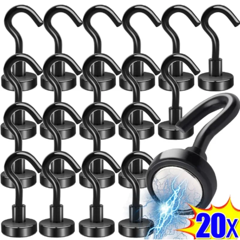 Black Strong Magnetic Hooks fo - Kitchen Appliances Refrigerators 리뷰 및 가격