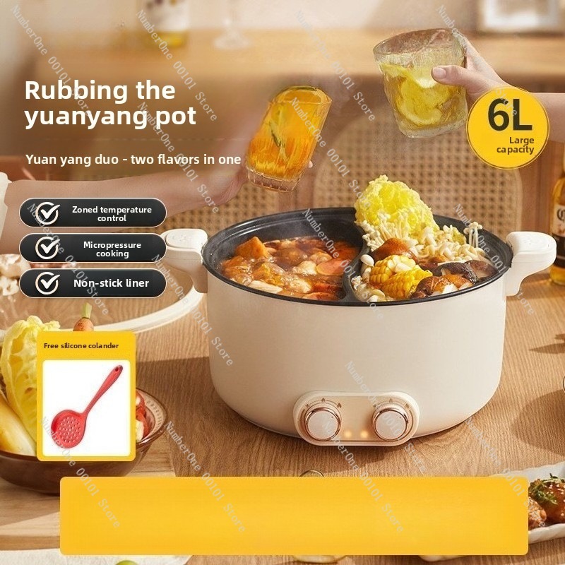 6L 8L Double Pot Electric Hot  - Kitchen Appliances Are 리뷰 및 가격