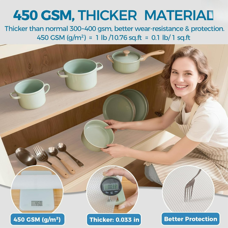 Non-Adhesive EVA Shelf Liner w - Kitchen Appliances Refrigerators 리뷰 및 가격