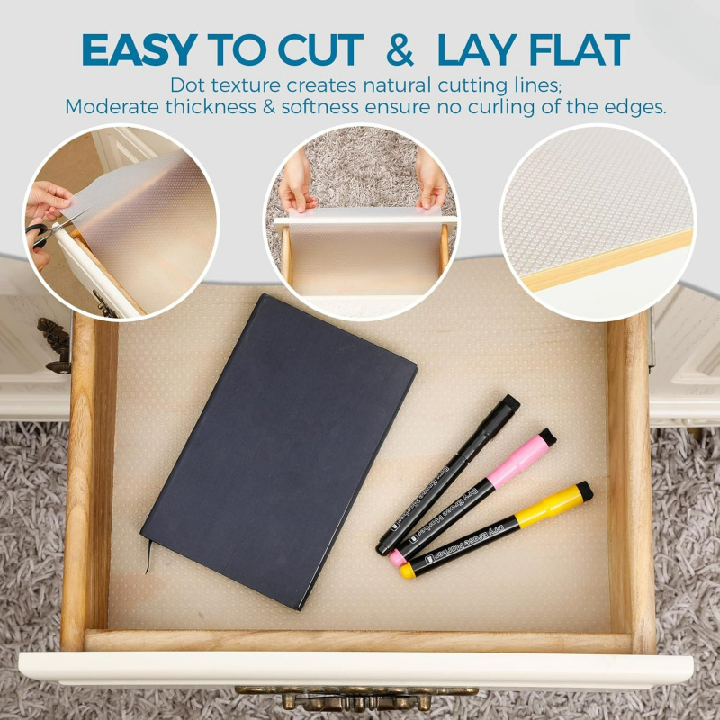 Non-Adhesive EVA Shelf Liner w - Kitchen Appliances Refrigerators 리뷰 및 가격