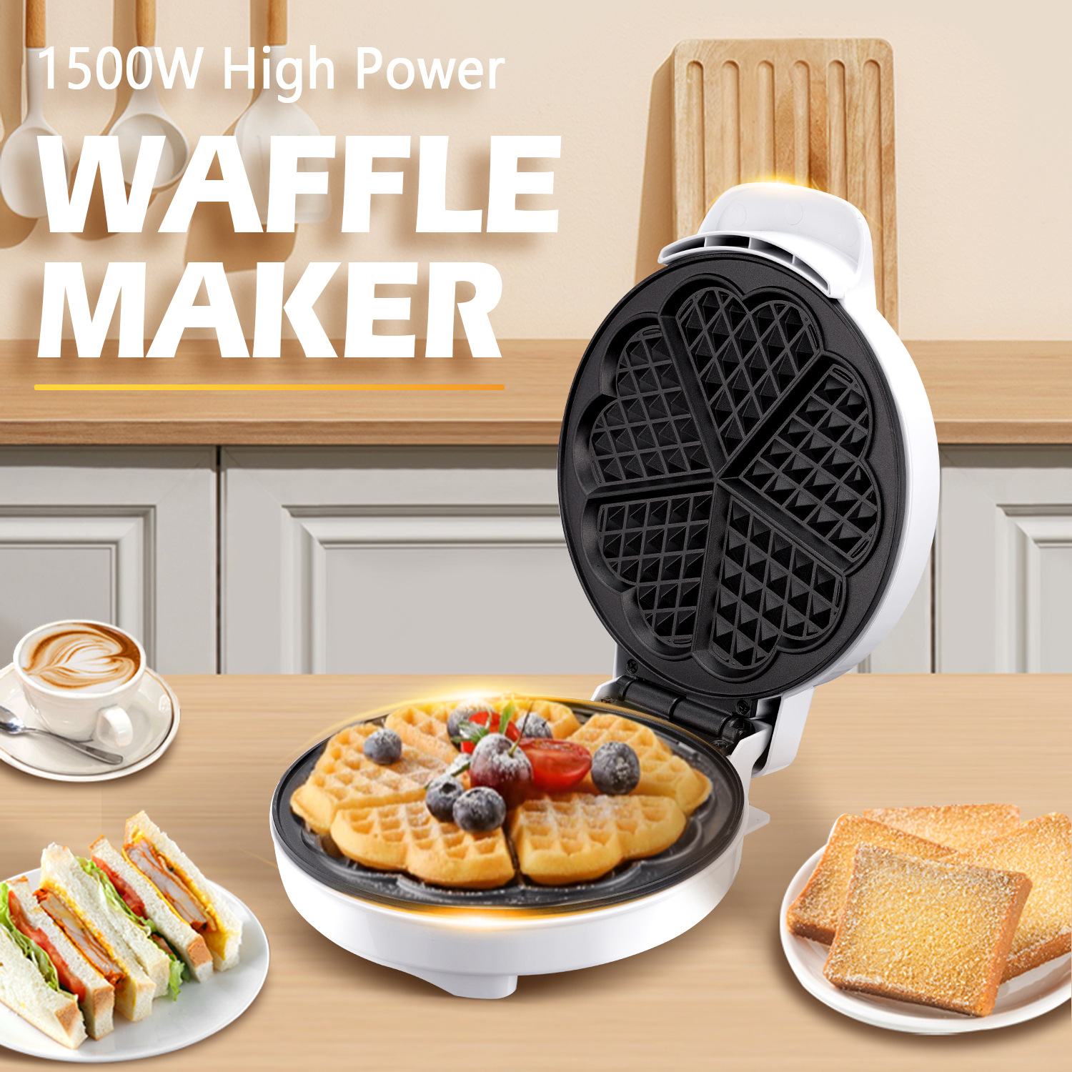 Breakfast Waffle Molds Egg Cak - Donut Maker Mini 리뷰 및 가격