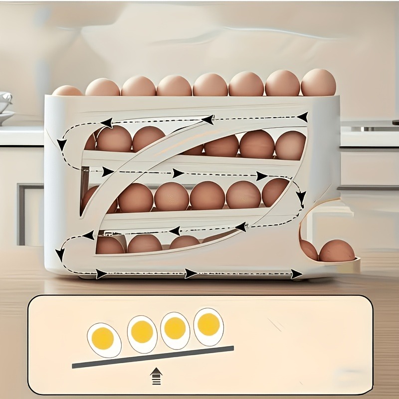 1Pcs Auto Rolling Egg Dispense - Kitchen Appliances Refrigerators 리뷰 및 가격