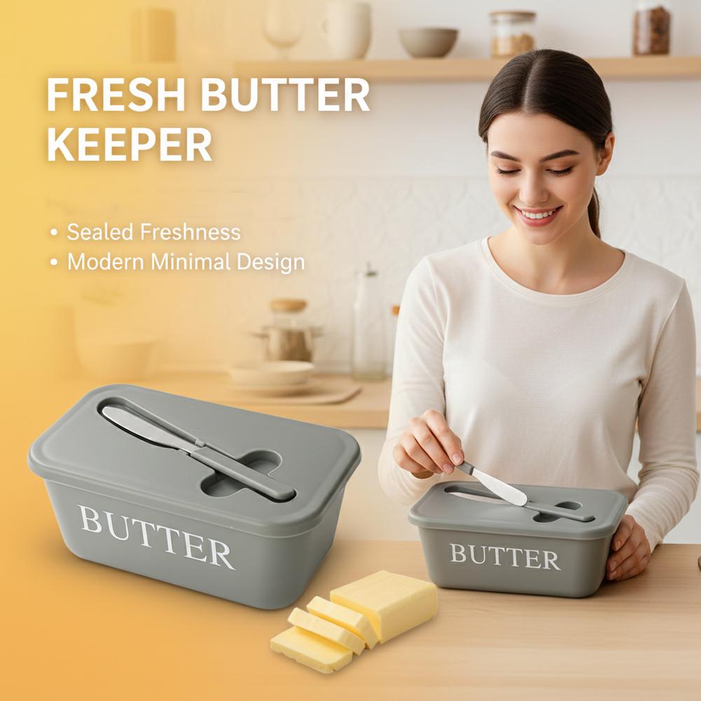 PP Butter Dish with Lid & Spre - Kitchen Appliances Refrigerators 리뷰 및 가격